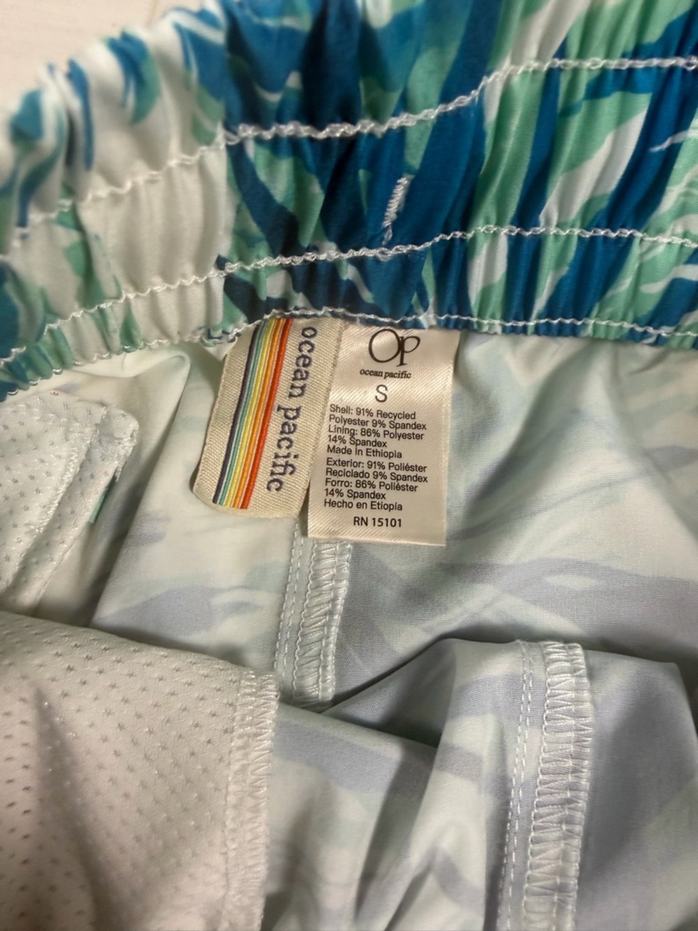 OP (Ocean Pacific) Blue & Teal Women’s Shorts